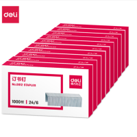 得力高强度订书钉 12#订书针 1000枚/盒 1盒装 办公用品 0012