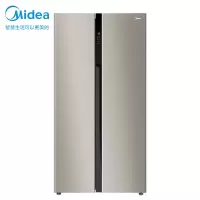 美的(Midea)525升 风冷无霜对开门冰箱变频电子控温智能冷藏冷冻节能省电 BCD-525WKPZM(E)