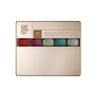 小罐茶茶叶 特级大红袍茶茉莉花茶 金罐5款拼装茶叶礼盒20罐