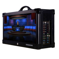 天创恒达TC 280虚拟演播一体机 高清录播导播直播 绿布扣像系统 3D虚拟新闻发布会