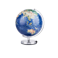 得力2164地球仪(蓝色)(2只)