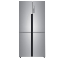 海尔 （Haier ）477升双变频风冷无霜十字门冰箱 T·ABT除菌多门四门纤薄机身厨装一体BCD-477WDPCU