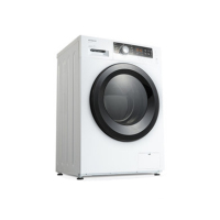 8KG全自动洗衣机薄洗烘干一体滚筒变频