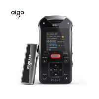 爱国者(aigo) R5577 32G 远距离降噪高清音质 录音笔黑色(单位：个) （BY）