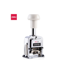 得力(deli)6位自动号码机7506