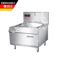 德玛仕DEMASHI大功率商用电磁炉电磁大锅灶学校食堂酒店电灶台HW-DC12C-06单头大炒锅12kw(201不锈钢)