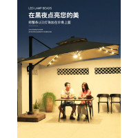 户外庭院遮阳伞3米 罗马方形伞配水箱