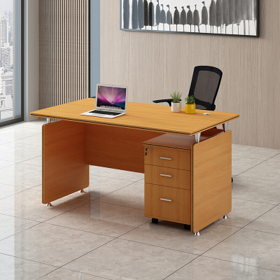 全简办公家具职员电脑桌员工办公桌简约学习书桌板式简洁书桌