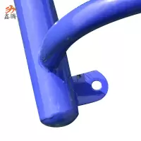 鑫腾 单人腹肌板户外健身器材路径运动老年人职工公园小区室外锻炼广场体育用品 1310*1100*650mm