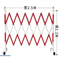 玻璃钢伸缩围栏 1.2*2.5