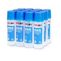 得力(deli) 125ml高粘度液体胶 学习办公通用胶水 12只装