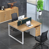 全简办公家具职员办公桌组合电脑桌卡位桌员工桌现代屏风办公桌财务桌卡座隔断