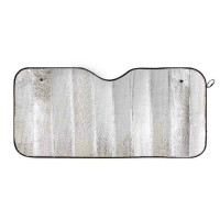 汽车遮阳板 前档双面铝箔防晒隔热遮阳板 大号140*70cm 5个装