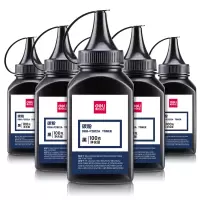 得力 DBH-F2612A-6 碳粉套装 (WB) 六瓶装特惠碳粉套装 黑色 单位:套