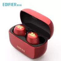 EDIFIER/漫步者 W3漫威版钢铁侠 无线蓝牙耳机真无线迷你运动防水通用 红色