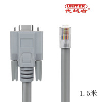 优越者 C715GY 串口母转RJ45交换机转换线/调试线 1.5米