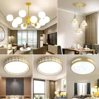 Grevol吊灯客厅灯现代简约北欧餐厅灯具2020年新款大气轻奢创意卧室灯饰