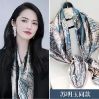 上海故事 桑蚕丝真丝大方巾