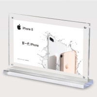 ZEBRA 强磁横版桌牌台签 A3 T型 单个装