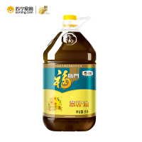 中粮福临门 食用油 纯正菜籽油5L 三级压榨 4瓶/箱