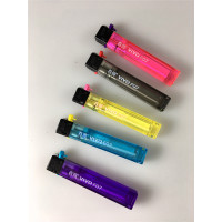 F07 一次性砂轮滑轮搓轮式火石 打火机 25个装 透明色