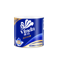 维达(Vinda) 卷纸 蓝色经典4层 200g卫生纸巾*10卷 1提