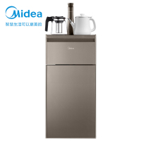 美的[Midea]茶吧机家用办公立式下置式高端智能多功能自动童锁冷热饮水机YD1625S-X款