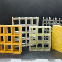 立德尔玻璃钢格栅 3.66*1.22m/块 厚度38mm 孔距38*38mm 单位:块