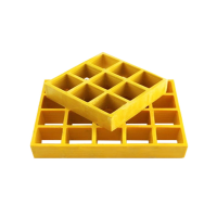 立德尔玻璃钢格栅 3.66*1.22m/块 厚度25mm 孔距38*38mm 单位:块