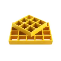 立德尔玻璃钢格栅 3.66*1.22m/块 厚度25mm 孔距38*38mm 单位:块