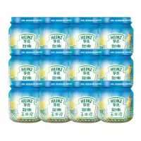 亨氏(Heinz)甜嫩玉米泥113g*12瓶 适用辅食添加初期以上至36个月 婴儿辅食泥宝宝佐餐泥蔬菜泥果泥