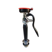 安赛瑞(SAFEWARE)台面式洗眼器(单喷头)304不锈钢 配防尘盖 不锈钢软管长1.5m ZM