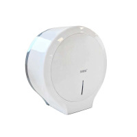 安赛瑞(SAFEWARE)商用挂壁式大卷纸盒(2个装)Φ27cm 白色 ABS塑料材质 ZM