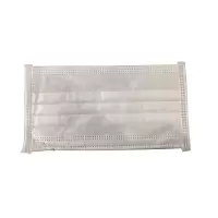 安赛瑞(SAFEWARE)一次性防尘口罩(50只装)三层过滤 单独包装 白色 ZM