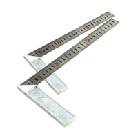 长城(THE GREAT WALL) GWS-15A 1A系列锌合金座不锈钢角尺 150mm 6个装