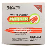 宝克(baoke) MP3901 大容量可加墨白板笔 12支/盒