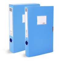 晨光(M&G) 档案盒经济型 3英寸 背宽55mm 蓝色备注 单个装 ADM94814