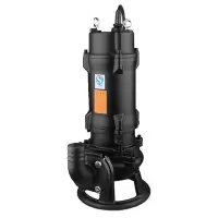 水泵 切割带绞刀排污泵潜水泵2.5寸2.2KW