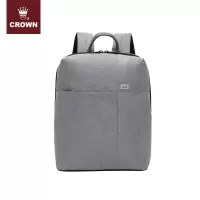 皇冠CROWN 单层双肩背包E-P1872S 浅灰色