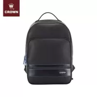 皇冠CROWN 时尚休闲双肩背包 E-P1105S 黑色