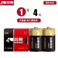 双鹿碱性电池1号4粒