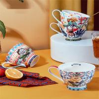 创意陶瓷大容量杯家用宠爱麦片杯- 图案随机(单位:个)