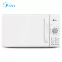 美的(Midea)M100 20L 转盘加热 小型家用微波炉(台)白色(微波炉\微波炉).