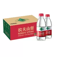饮用水 农夫山泉饮用天然水380ml 1*24瓶 整箱装