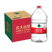 饮用水 农夫山泉 饮用水 饮用天然水5L*4桶 整箱装 桶装水
