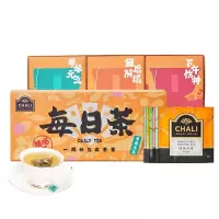 茶里(ChaLi)每日茶桂花乌龙绿茶包普洱袋泡茶红茶玫瑰花茶组合21包/盒