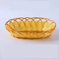 ±0 塑料编织烧饼篮 长度23.5cm 宽度16cm单个装