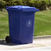 浚源 大号分类垃圾桶 120L 蓝色