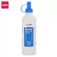 得力 大桶装液体胶水 250ml/瓶 6356