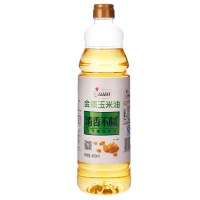 品品好400ml玉米胚芽油物理压榨食用植物油小瓶桶装